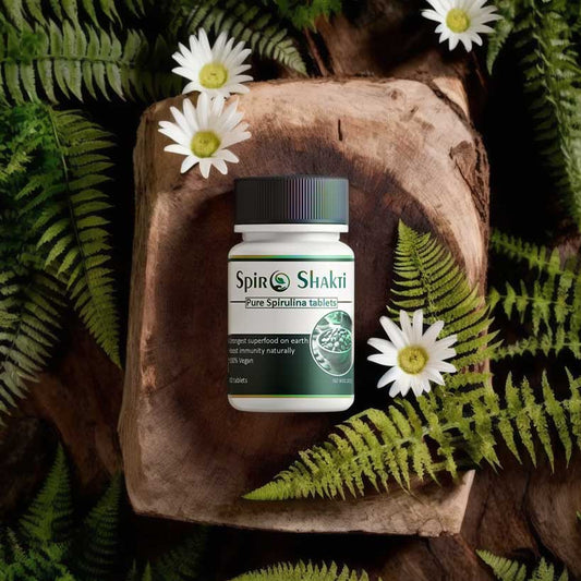 Pure Spirulina Tablets for Immunity & Well-Being